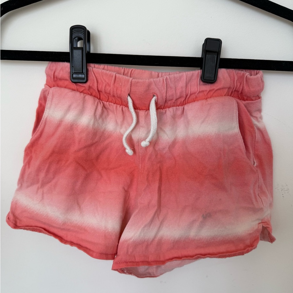 Old Navy Pink and White Gradient Athletic Shorts